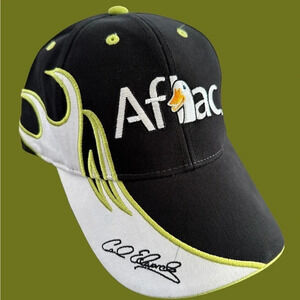 NASCAR Racing Aflac Carl Edwards #99 Baseball Hat Cap Black Team Collection